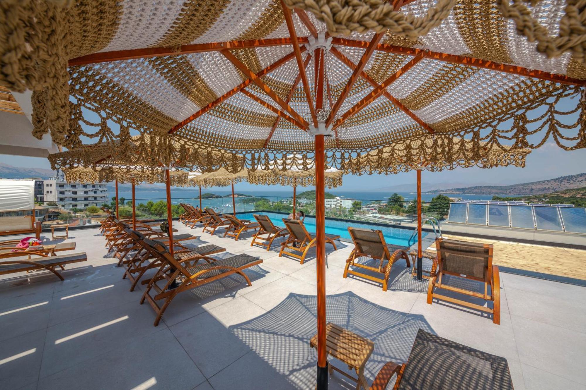 Hotel Sole Mare Ksamil Exterior photo